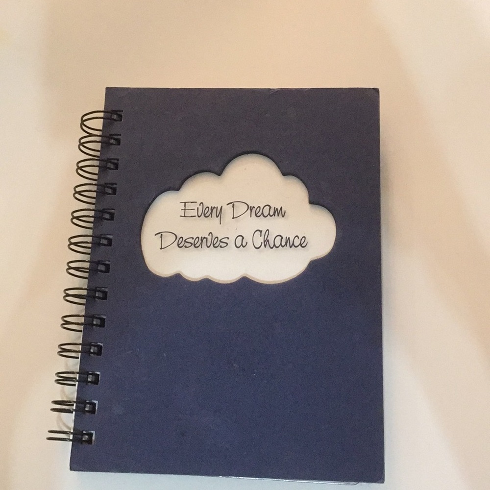 NWOT Notebook Every dream deserves a chance
